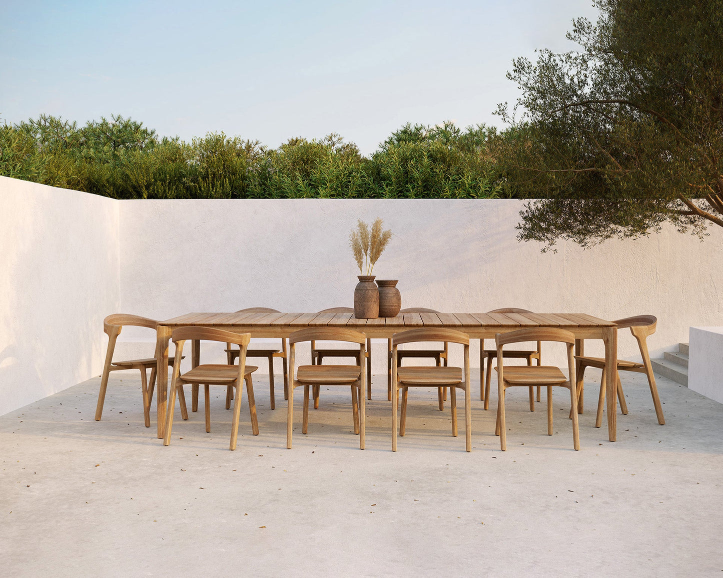Teak Bok Outdoor Dining Chair