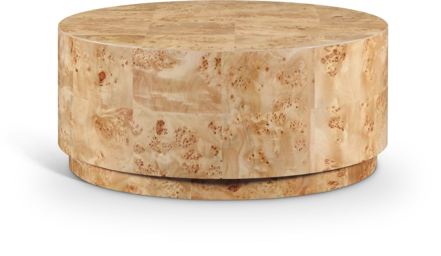 Burl Wood Coffee Table - Natural