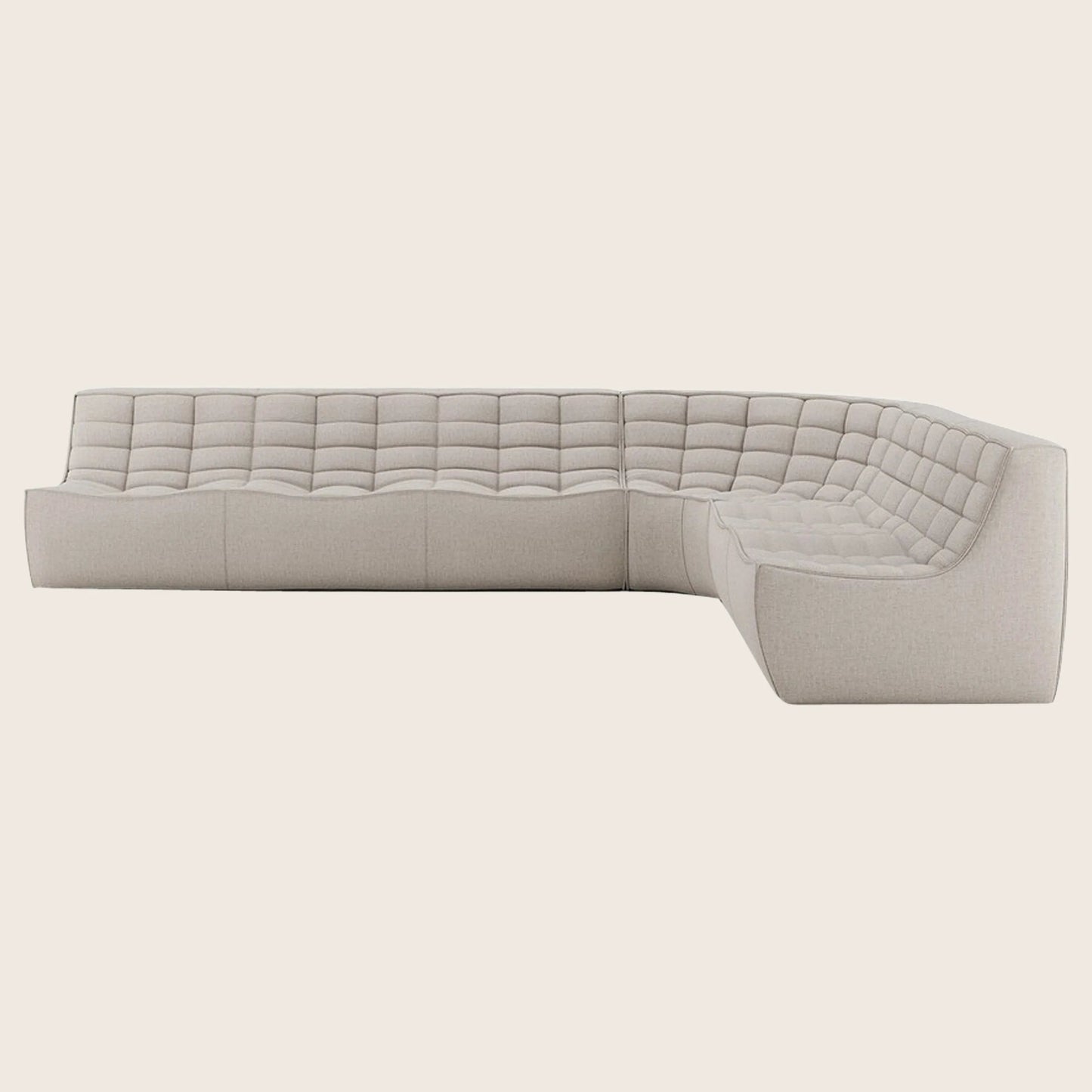 N701 Modular Round-Corner Sectional