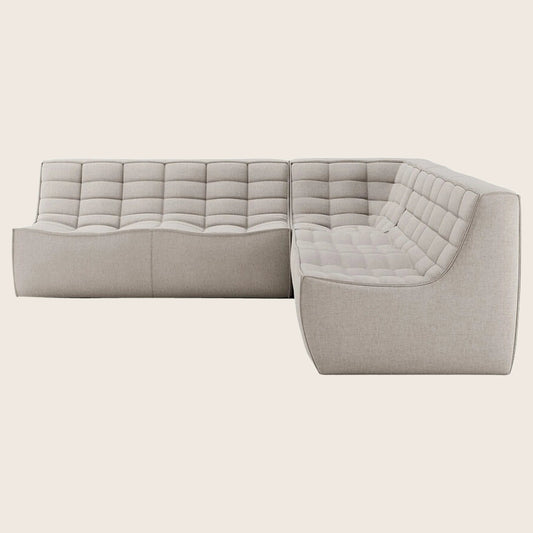 N701 Modular Square-Corner Sectional