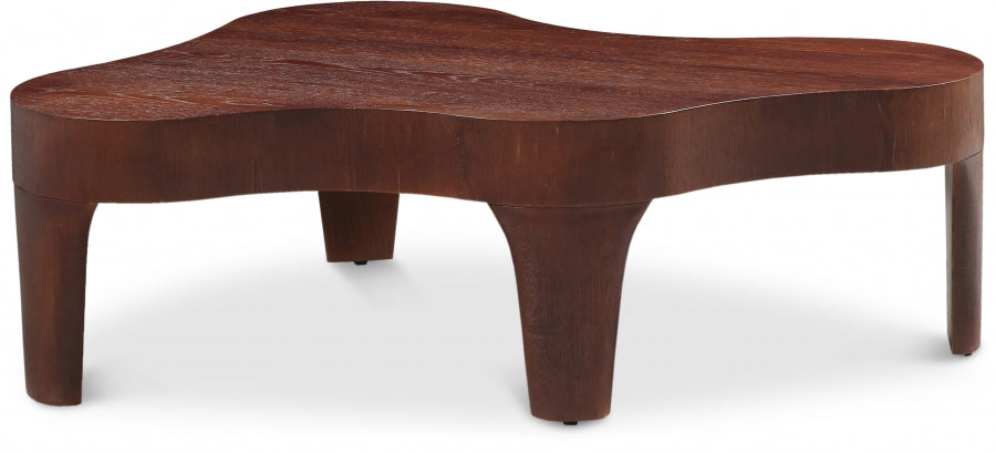 Oakley Oak Wood Coffee Table - Brown