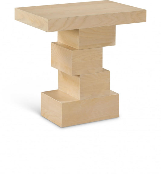 Westmount Ash Veneer End / Side Table - Natural