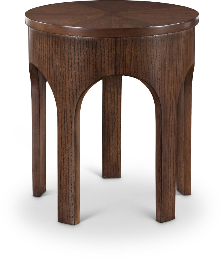 Westfield Solid Wood And Oak Veneer End / Side Table - Brown