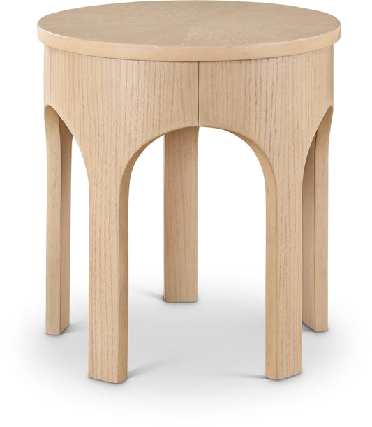 Westfield Solid Wood And Oak Veneer End / Side Table - Natural