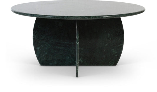 Formentera Genuine Marble Coffee Table - Green
