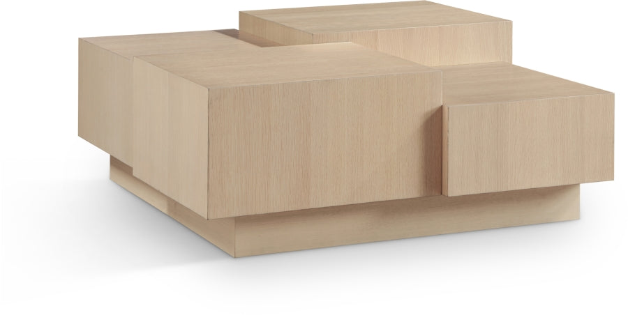 Mateo Oak Veneer Coffee Table - Natural