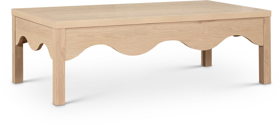 Fiora Oak Veneer Coffee Table - Natural