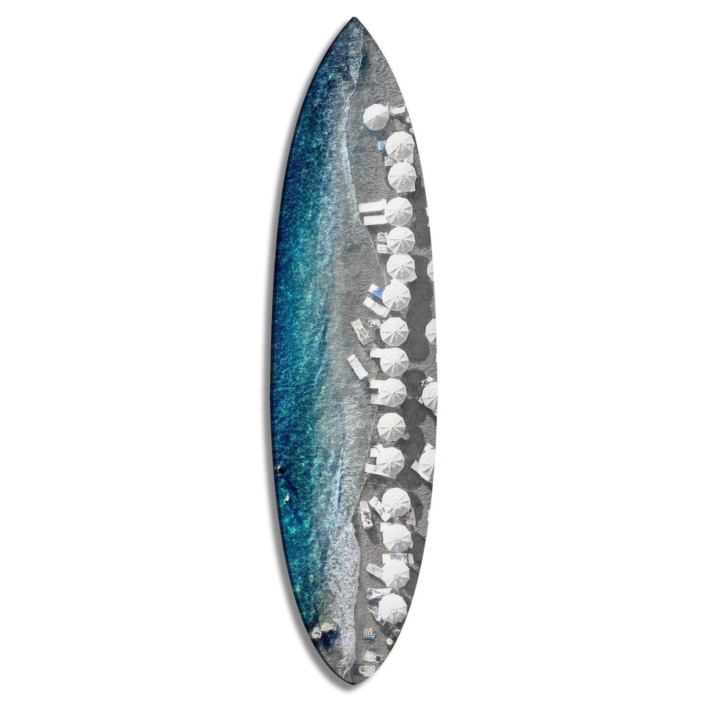 Coastal Aerials | Surfboard Gallery Wall
