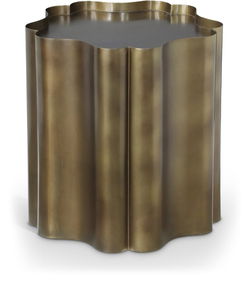 Eloise Iron End Table - Gold