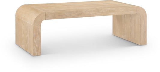 Toulon Oak Veneer Coffee Table - Natural