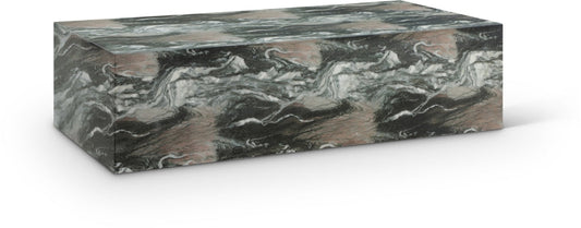 Piazza Marble Finish Indoor/Outdoor Concrete Coffee Table - Green