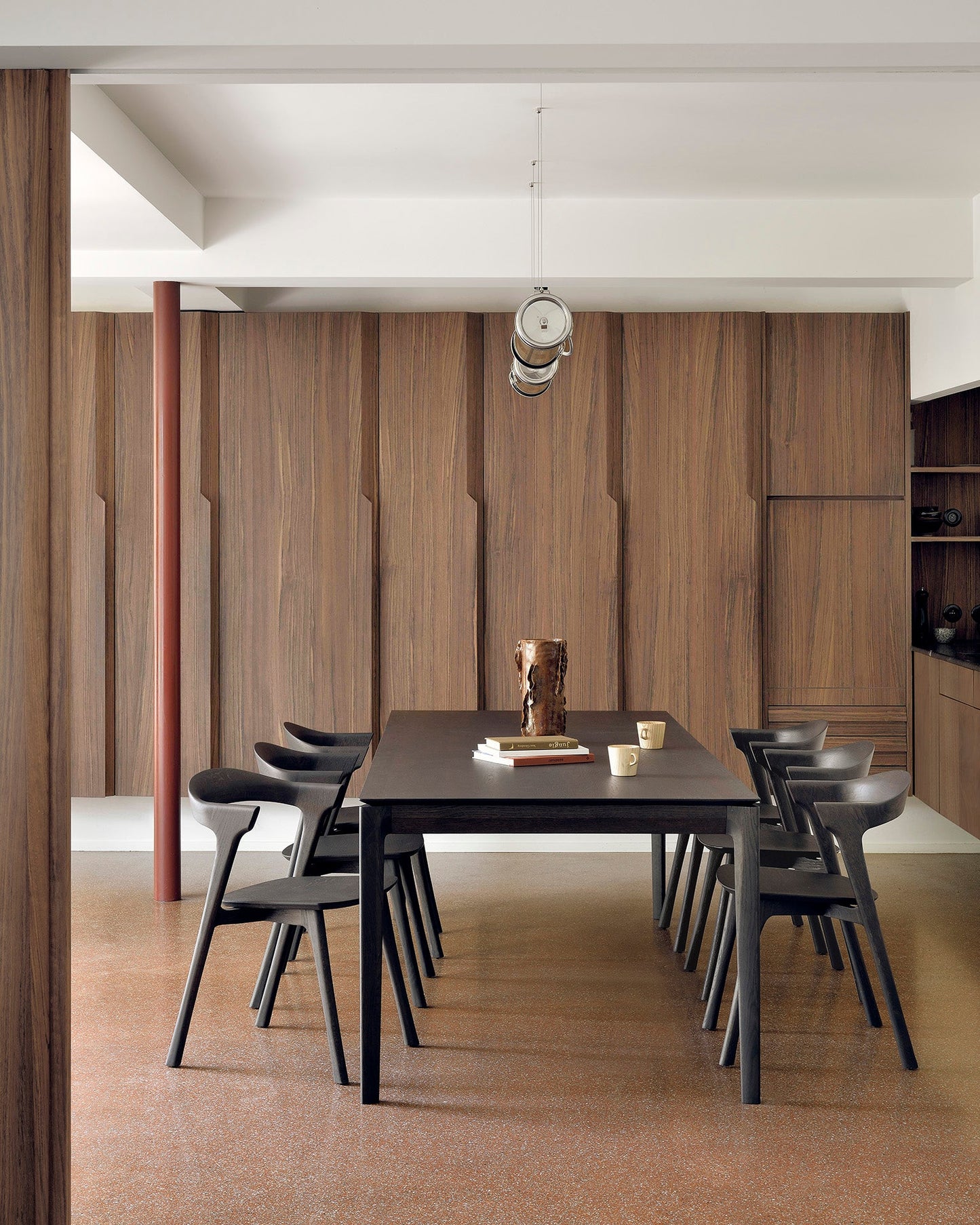 Oak Brown Bok Dining Table