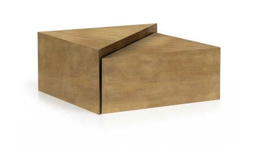 Zani Iron Coffee Table - Gold
