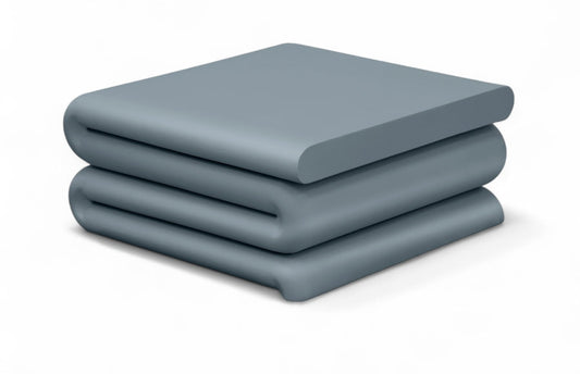 Roland Iron Coffee Table - Light Blue