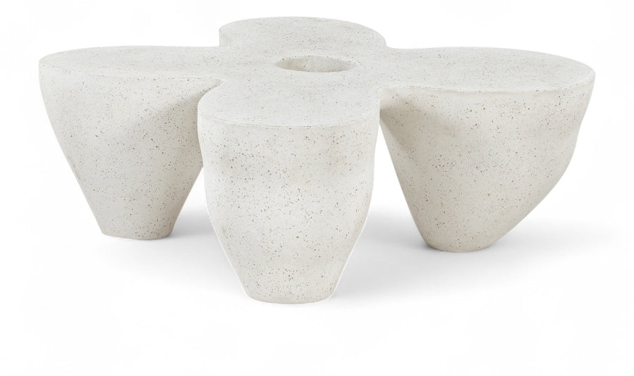 Fiore Concrete Indoor/Outdoor Coffee Table - Terrazzo