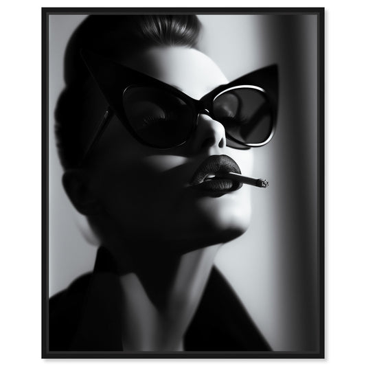 A Hollywood Star I - Framed Acrylic Art