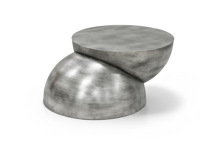 Boulder Iron Coffee Table - Silver