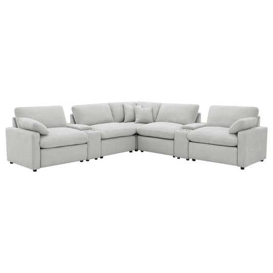 COLLINS MODULAR RAF POWER RECLINER GREY