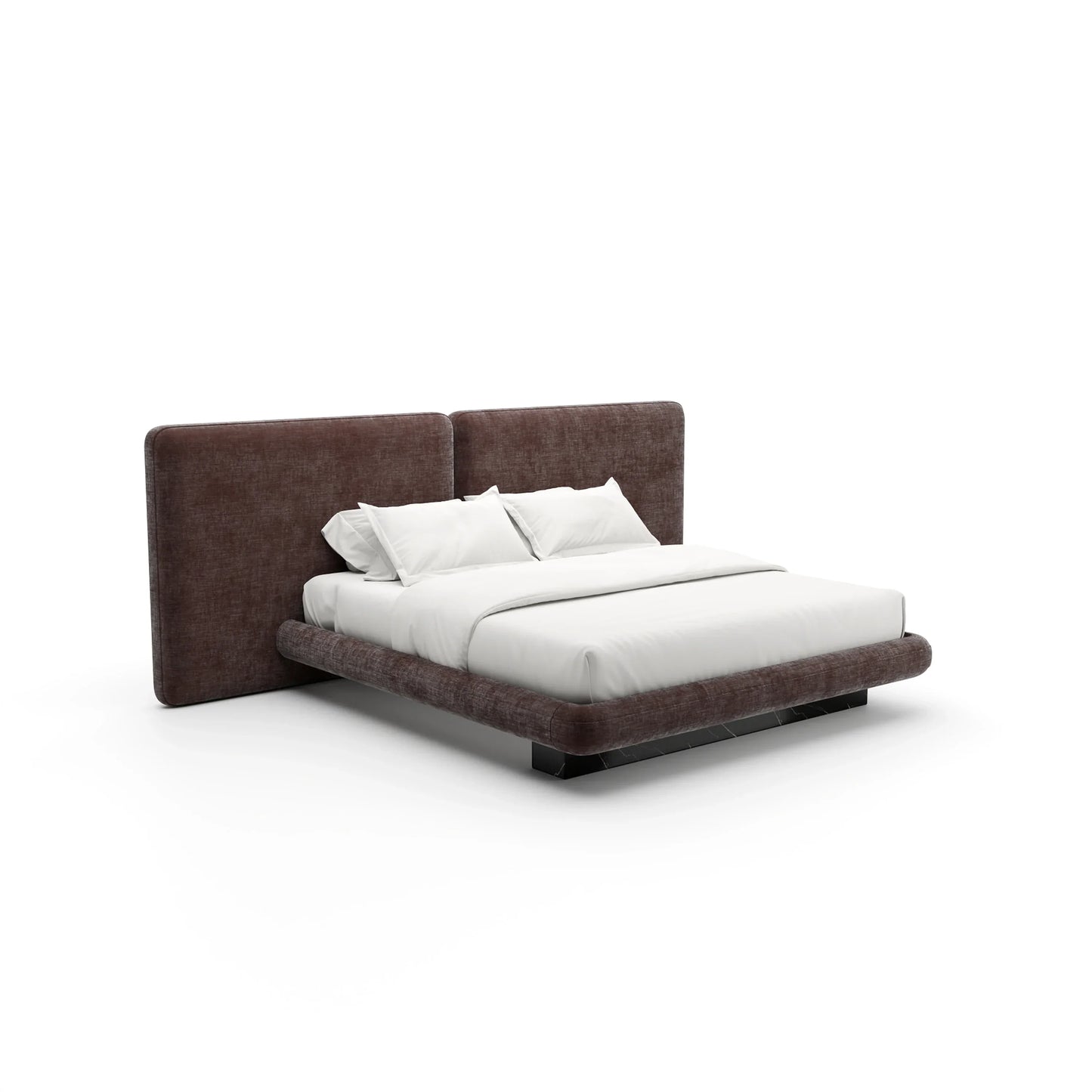 Overlap Uph 2 Pnl Kg Bed Hb Dk Taupe