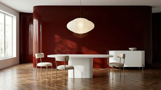 Atom Dining Table - Latte