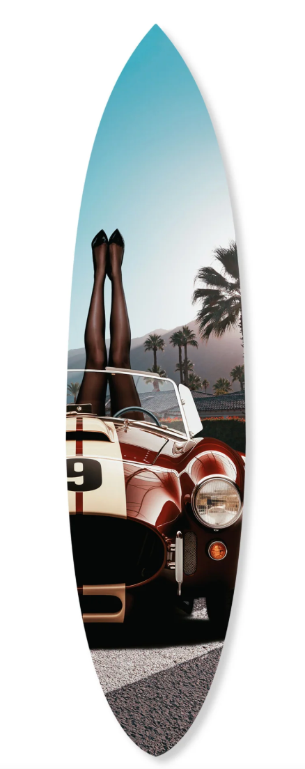 Legs up Surfboard