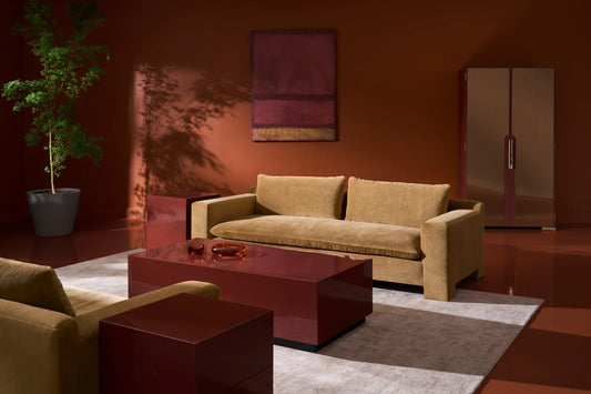 Devon 98" Sofa Camel