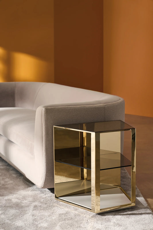 Refraction End Table
