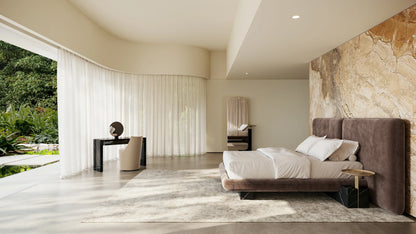 Overlap Floor Mirror Dark