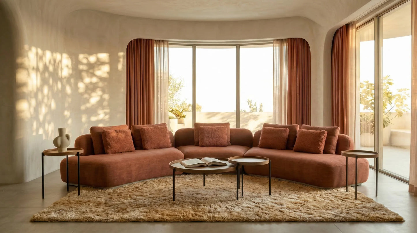 Sasso 3pc Sofa - Saffron