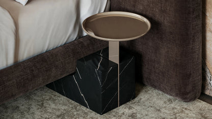 Overlap Uph 2 Pnl Kg Bed Dk Taupe