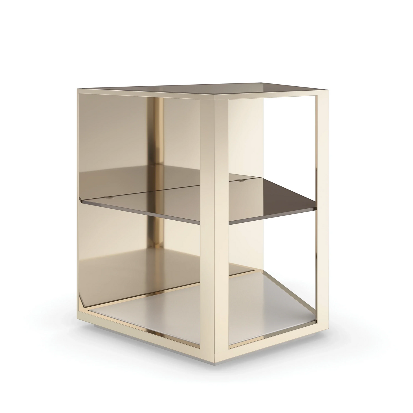 Refraction End Table