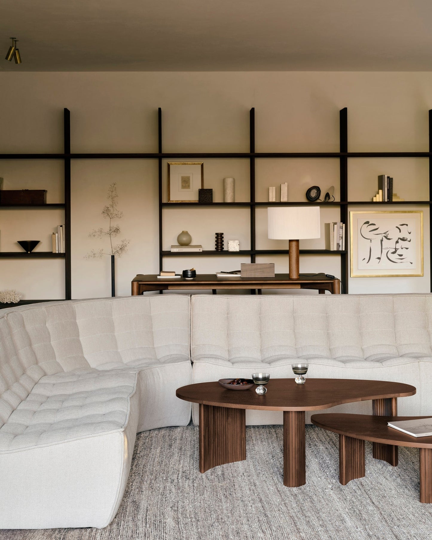 Boomerang coffee table