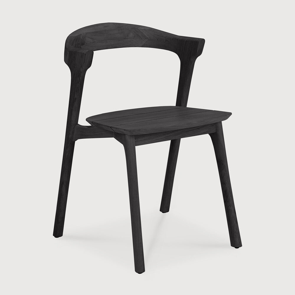 Teak Black Bok Outdoor Dining Chair
