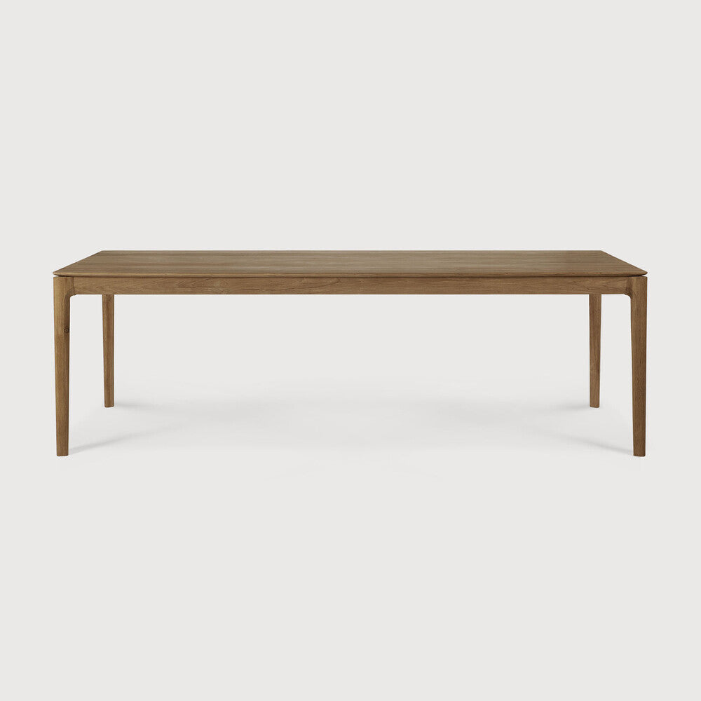 95" Natural Teak Bok Dining Table