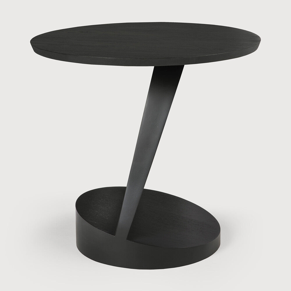 Black Oblic Side Table