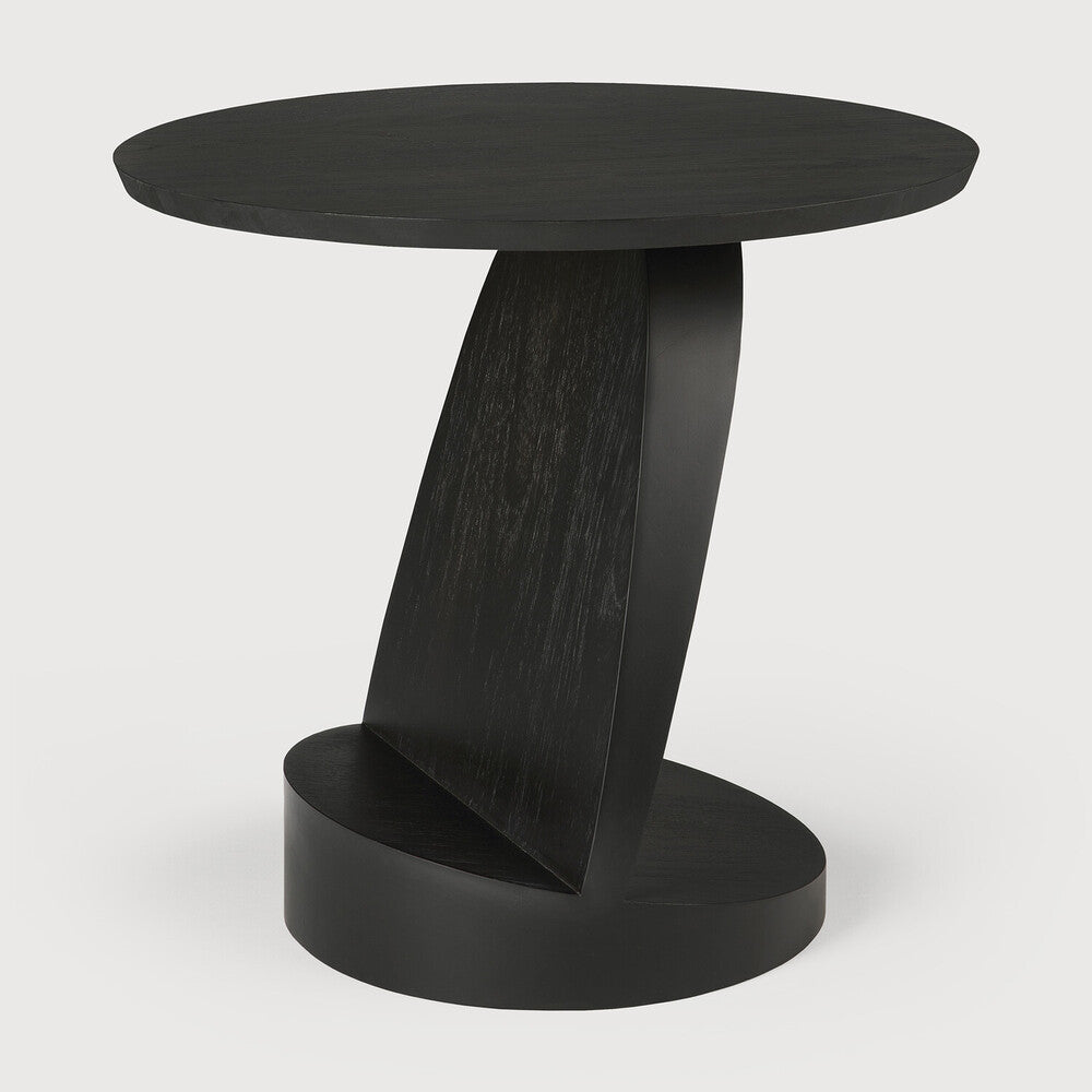Black Oblic Side Table