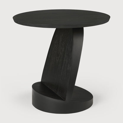 Black Oblic Side Table