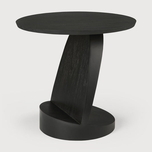 Black Oblic Side Table