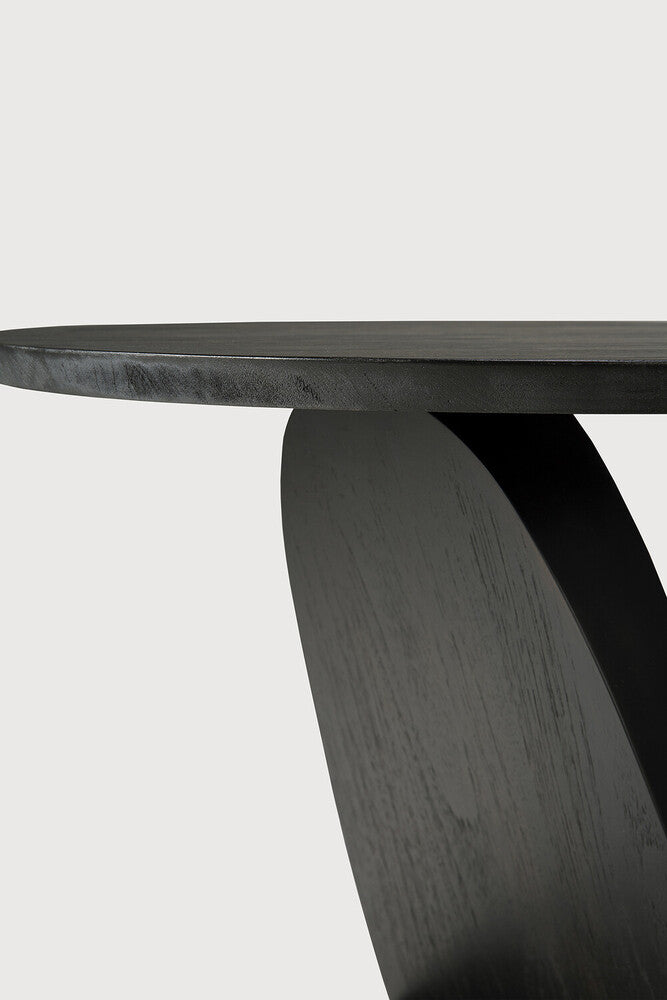 Black Oblic Side Table