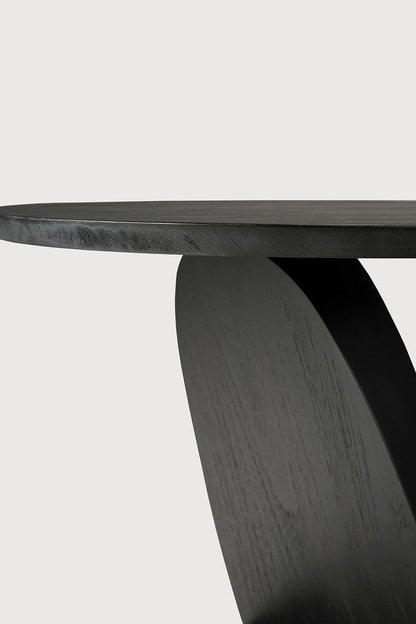 Black Oblic Side Table