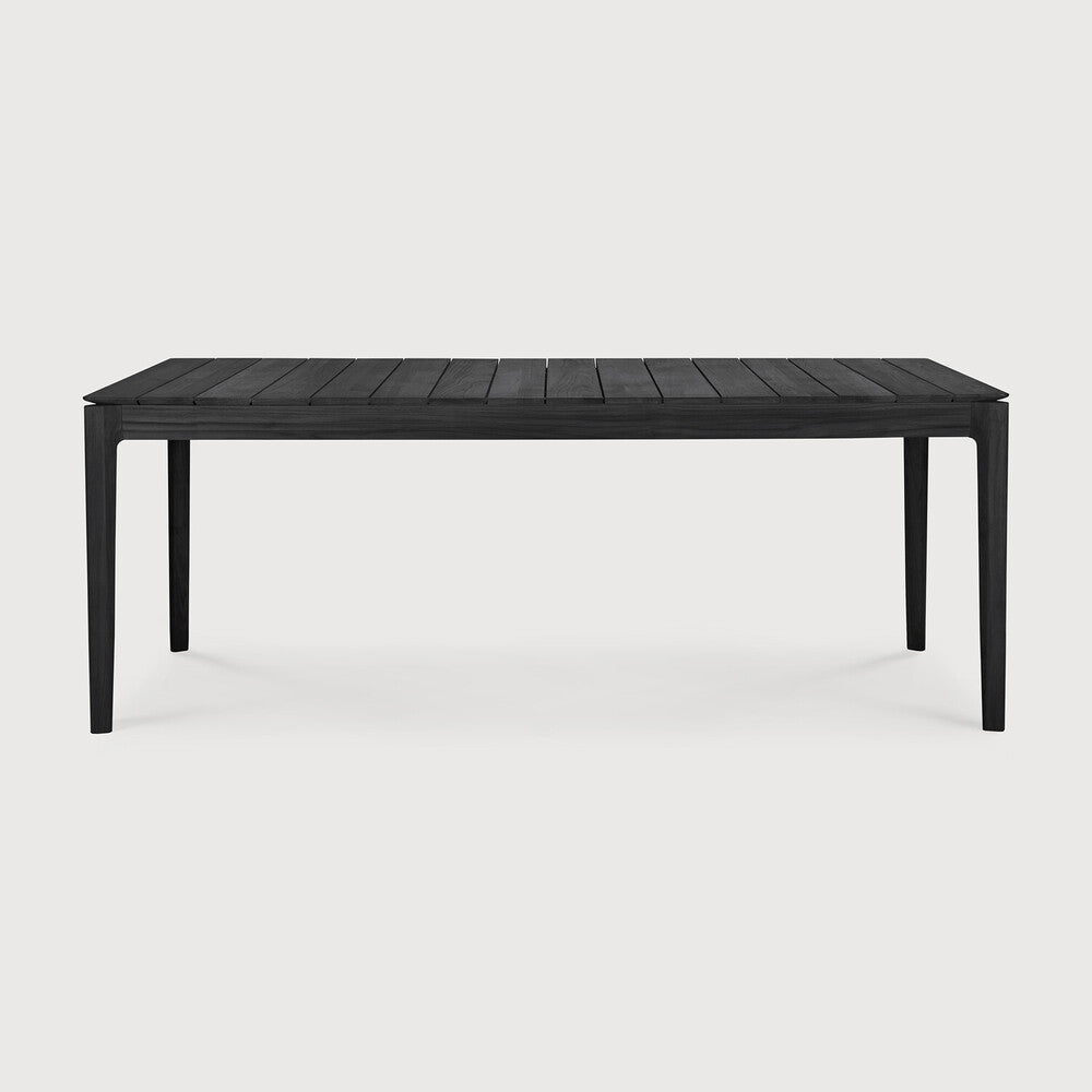 Teak Black Bok Outdoor Dining Table