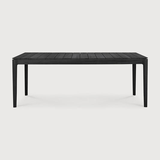 Teak Black Bok Outdoor Dining Table