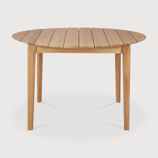 Round Teak Bok Outdoor Dining Table