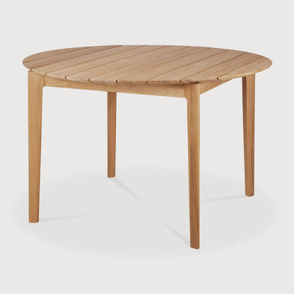 Round Teak Bok Outdoor Dining Table