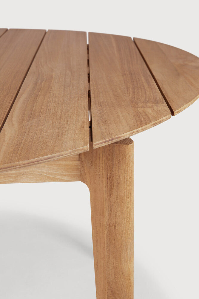 Round Teak Bok Outdoor Dining Table