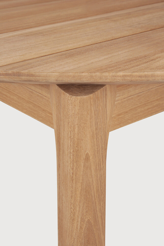 Round Teak Bok Outdoor Dining Table