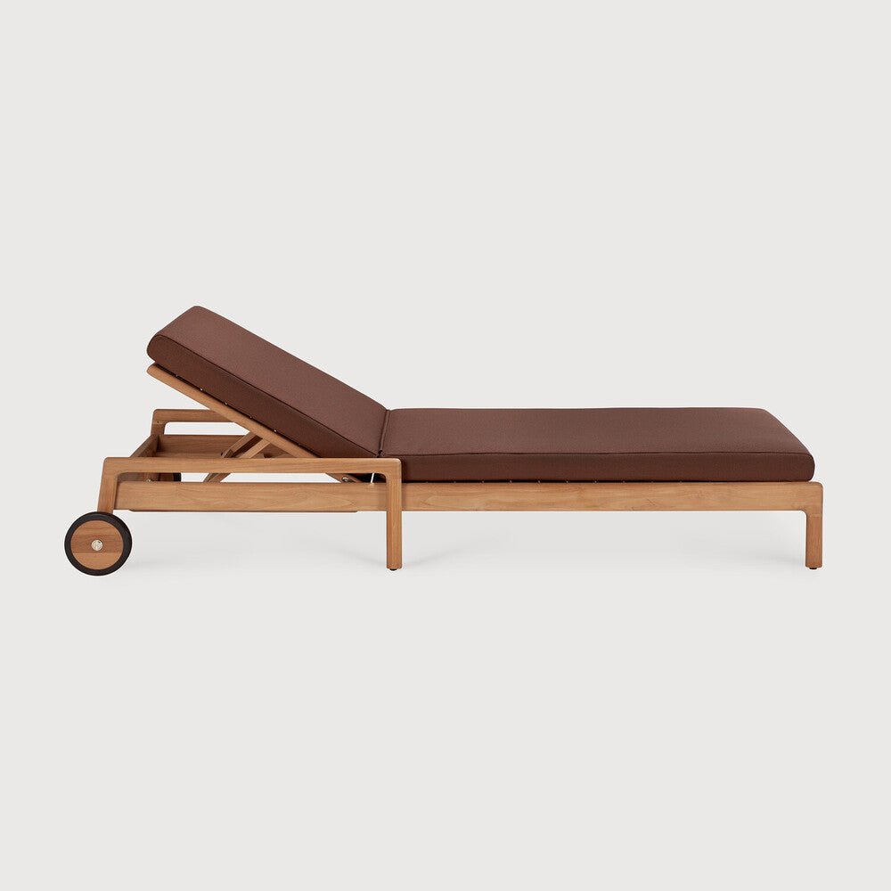 Burgundy Jack Outdoor Adjustable Lounger