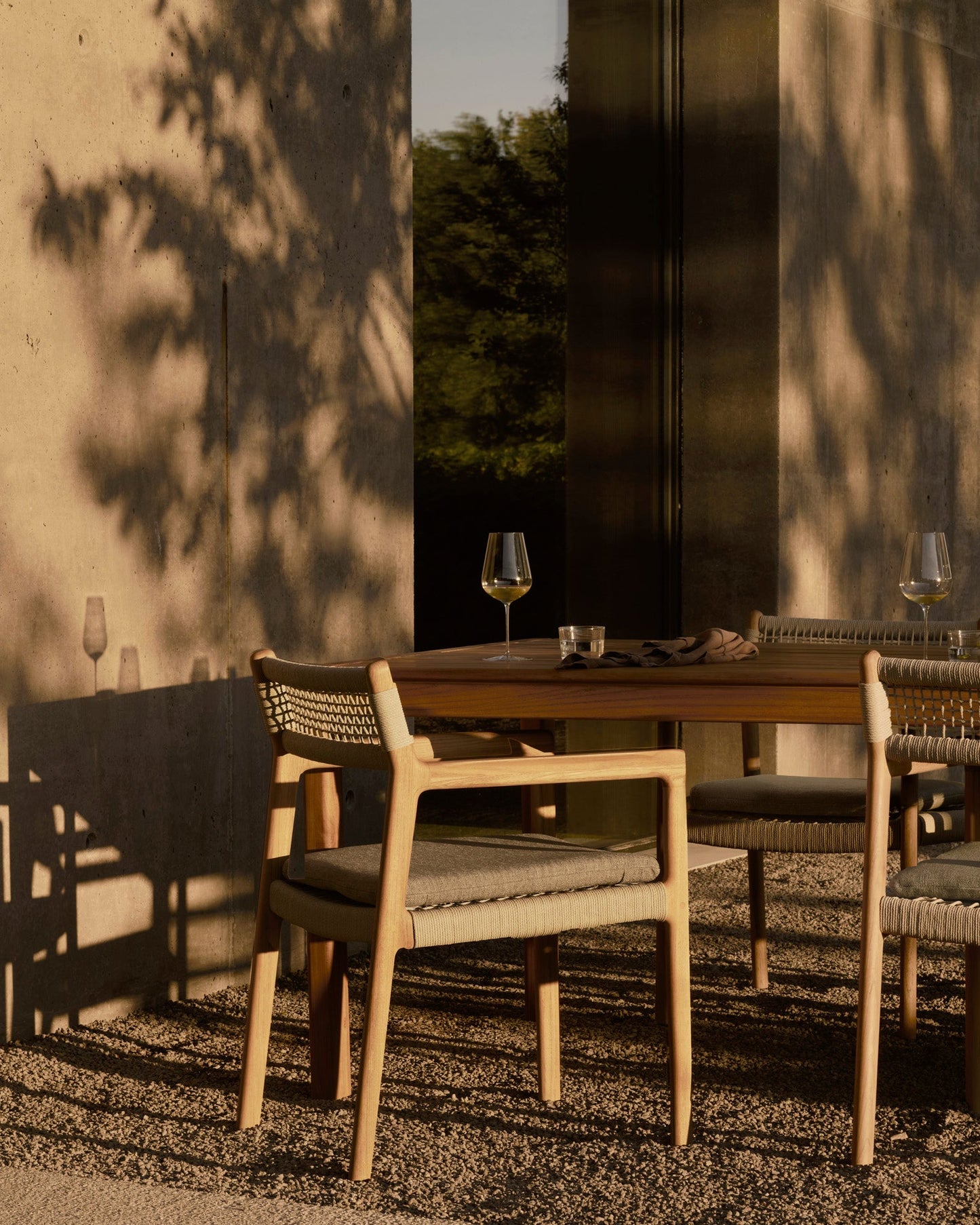 Silt Jack Woven Outdoor Dining Chair