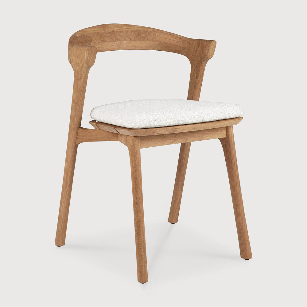 Off White Cushion Bok Outdoor Dining Chair