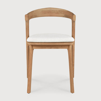 Off White Cushion Bok Outdoor Dining Chair